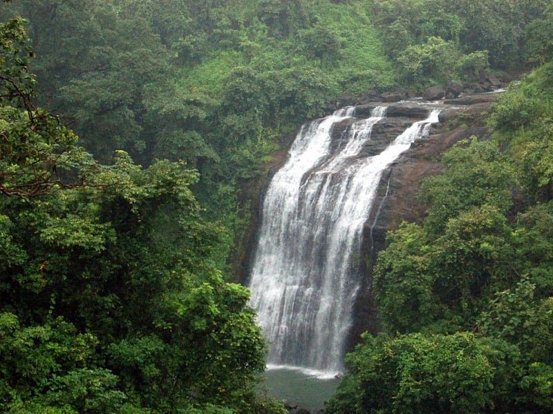 Waterfalls and  valley near Igatpuri