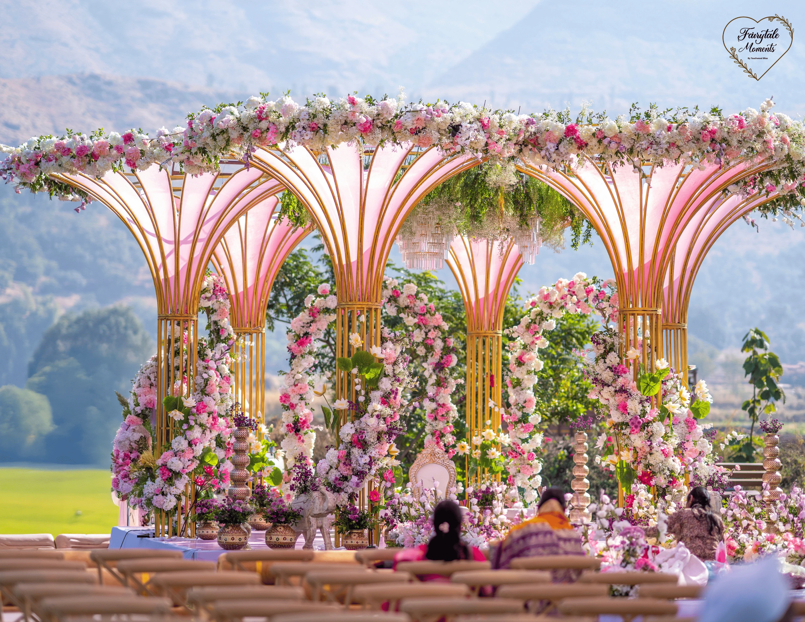 Wedding decor at a resort wedding venue near Mumbai